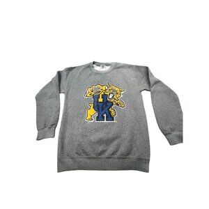 Kentucky Wildcats Mens Small Gildan Heavy Blend Crewneck Sweatshirt Football